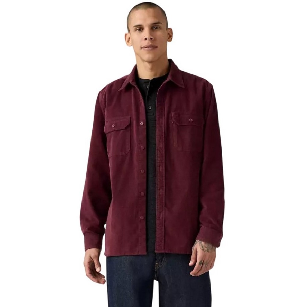 LEVIS JACKSON WORKER ΠΟΥΚΑΜΙΣΟ ΑΝΔΡΙΚΟ BORDEAUX