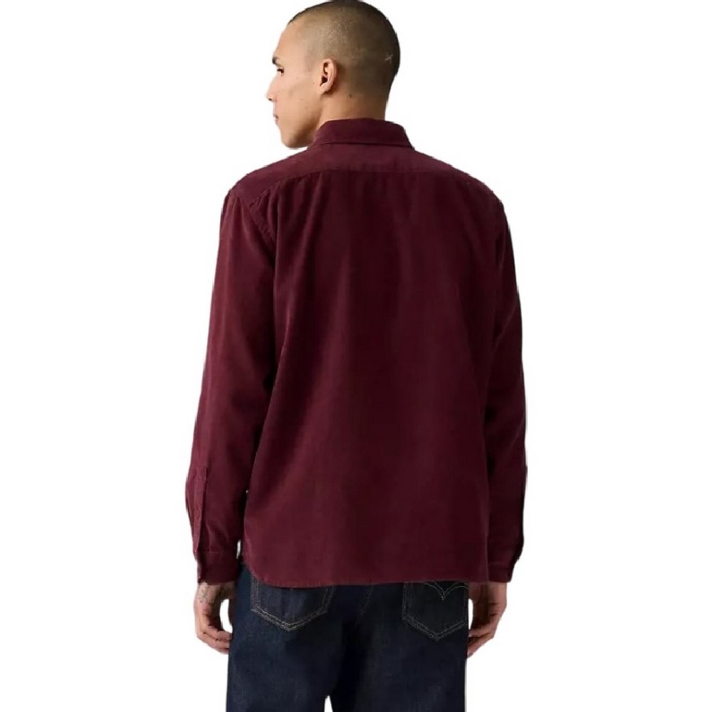 LEVIS JACKSON WORKER ΠΟΥΚΑΜΙΣΟ ΑΝΔΡΙΚΟ BORDEAUX