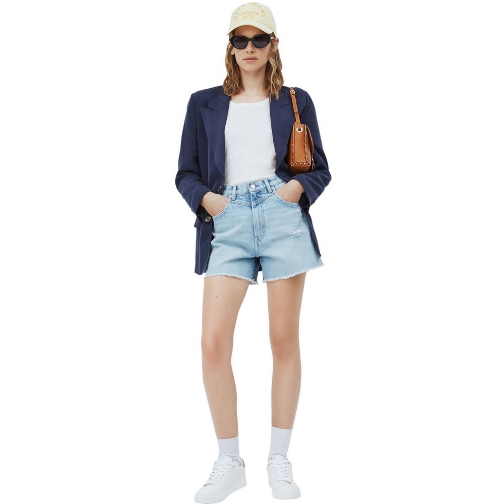 ΣΟΡΤΣ ΓΥΝΑΙΚΕΙΟ PEPE JEANS BLUΕ DENIM ΣΟΡΤΣ ΓΥΝΑΙΚΕΙΟ PEPE JEANS BLUΕ DENIM