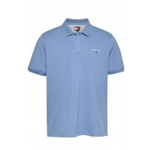 TOMMY JEANS REG LINEAR POLO EXT ΜΠΛΟΥΖΑ ΑΝΔΡΙΚΗ BLUE