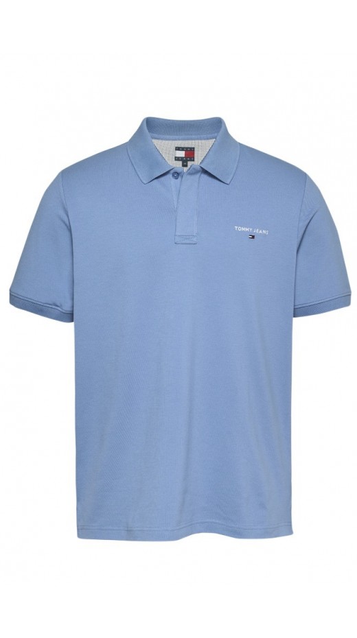 TOMMY JEANS REG LINEAR POLO EXT ΜΠΛΟΥΖΑ ΑΝΔΡΙΚΗ BLUE