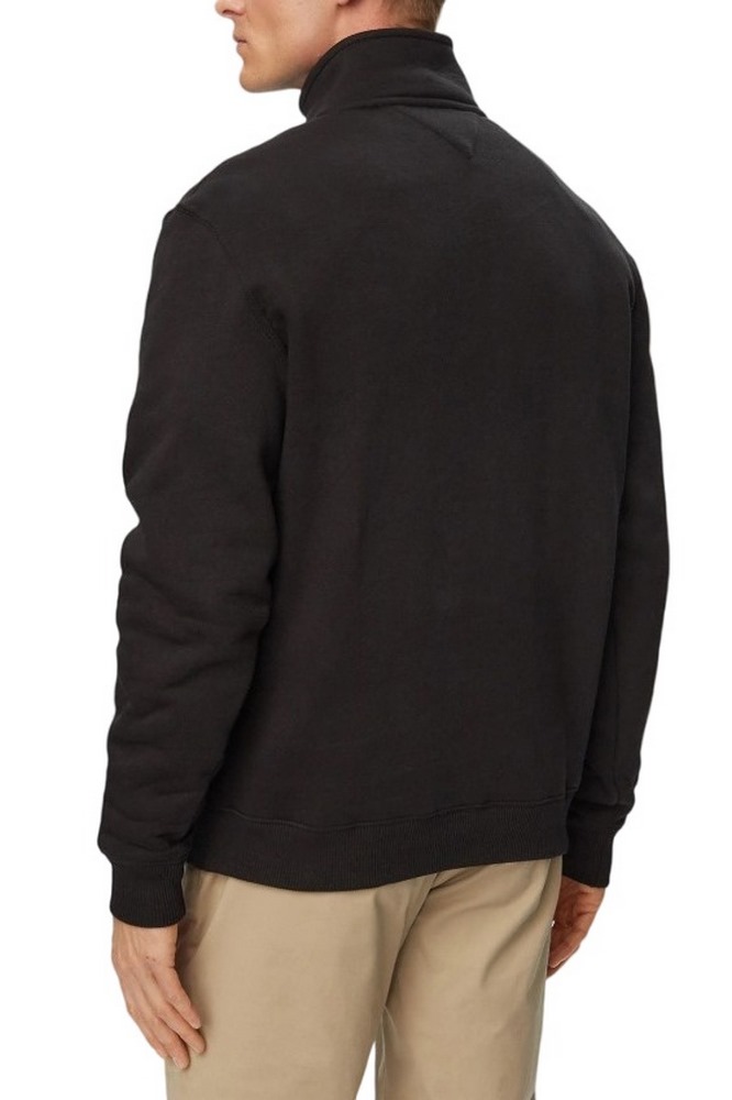TOMMY JEANS REG FLEECE 1/4ZIP MOCK NECK ΜΠΛΟΥΖΑ ΦΟΥΤΕΡ ΑΝΔΡΙΚΗ BLACK
