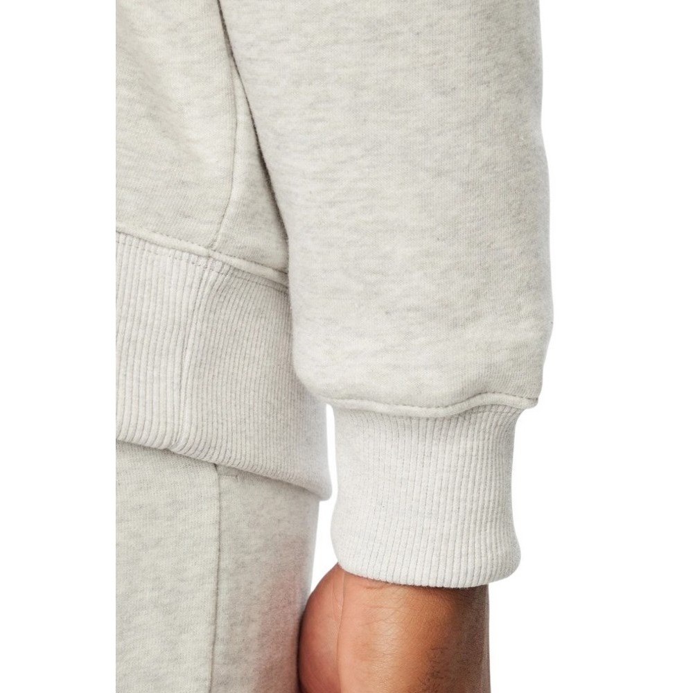 TOMMY JEANS REG FLEECE 1/4ZIP MOCK NECK ΜΠΛΟΥΖΑ ΦΟΥΤΕΡ ΑΝΔΡΙΚΗ GREY