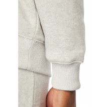 TOMMY JEANS REG FLEECE 1/4ZIP MOCK NECK ΜΠΛΟΥΖΑ ΦΟΥΤΕΡ ΑΝΔΡΙΚΗ GREY
