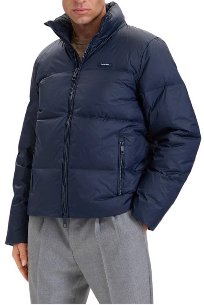 CALVIN KLEIN MDWT NYLON DOWN PUFFER JKT ΜΠΟΥΦΑΝ ΑΝΔΡΙΚΟ NAVY