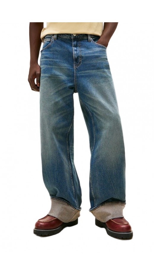 TOMMY JEANS THEO BAGGY EI6154 ΠΑΝΤΕΛΟΝΙ ΑΝΔΡΙΚΟ DENIM DARK