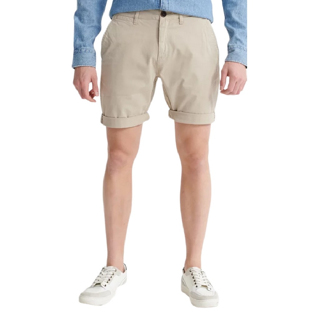 ΒΕΡΜΟΥΔΑ INTRENATIONAL CHINO ΑΝΔΡΙΚΗ SUPERDRY BEIGE