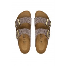 BIRKENSTOCK SYNTHETICS ARIZONA SYN NARROW SEASONAL ΠΑΝΤΟΦΛΑ ΓΥΝΑΙΚΕΙΑ LEOPARD PRINT