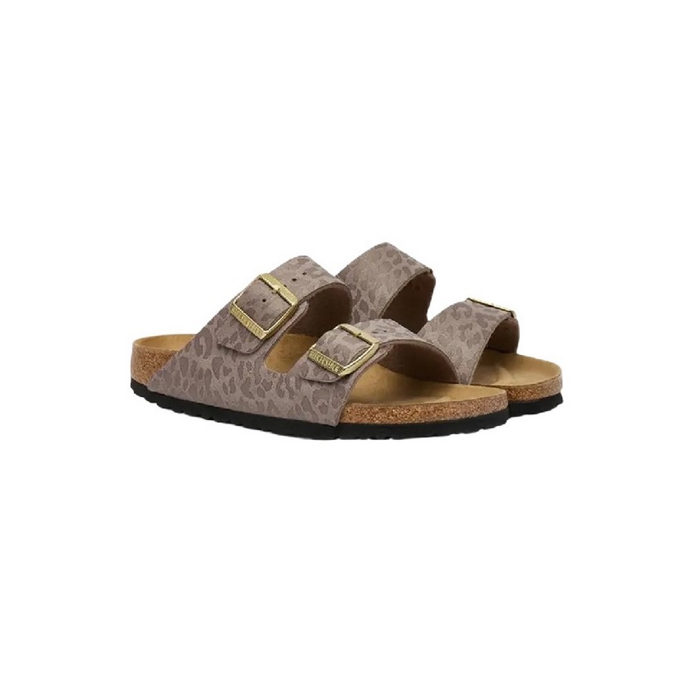BIRKENSTOCK SYNTHETICS ARIZONA SYN NARROW SEASONAL ΠΑΝΤΟΦΛΑ ΓΥΝΑΙΚΕΙΑ LEOPARD PRINT