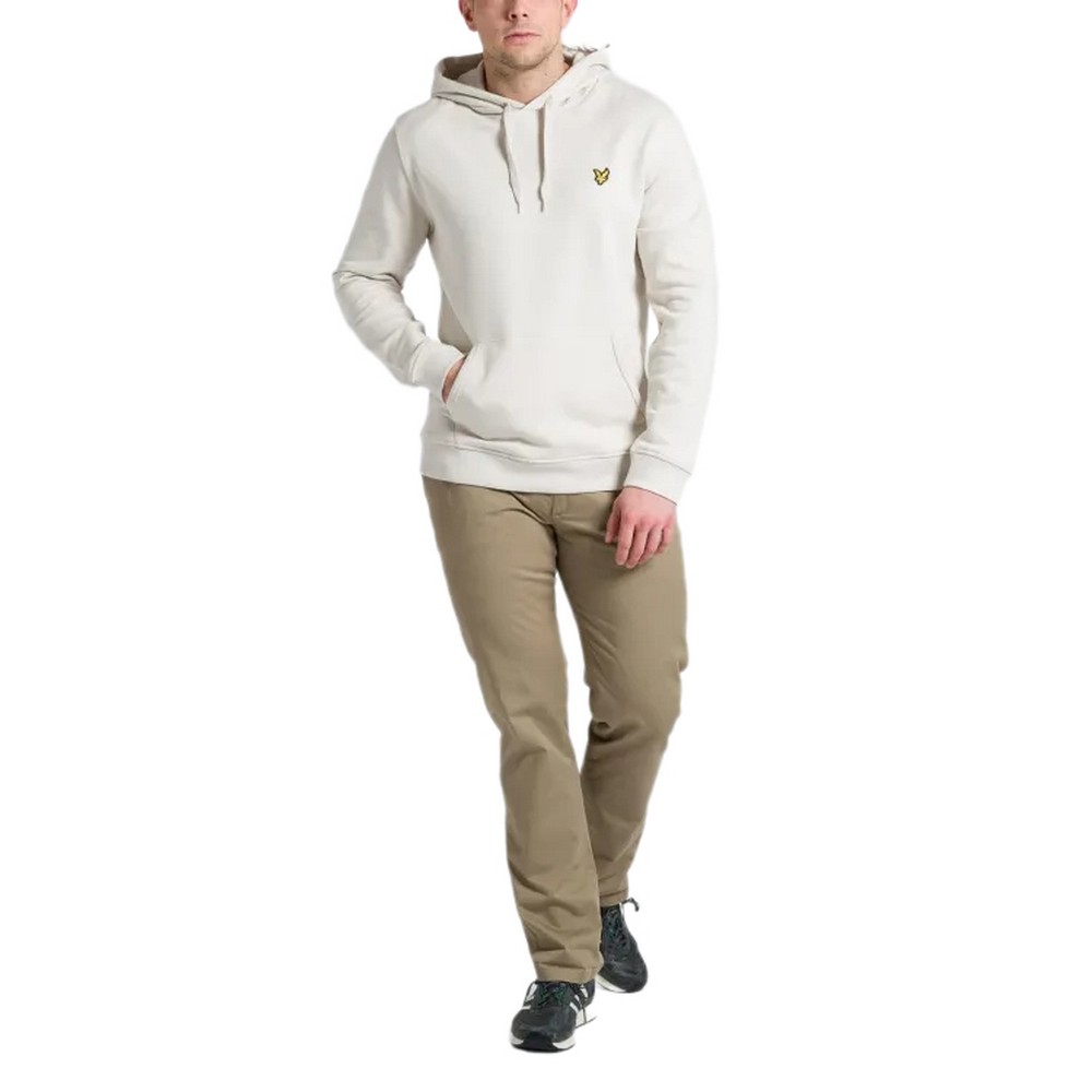 ΦΟΥΤΕΡ ESSENTIALS LS PULLOVER HOODIE  ΑΝΔΡΙΚΟ LYLE AND SCOTT ECRU