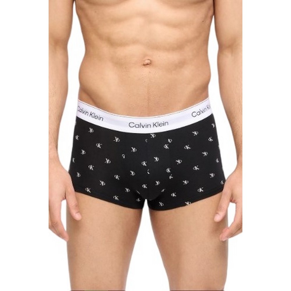 CALVIN KLEIN LOW RISE TRUNK 3PK ΕΣΩΡΟΥΧΟ ΑΝΔΡΙΚΟ WHITE
