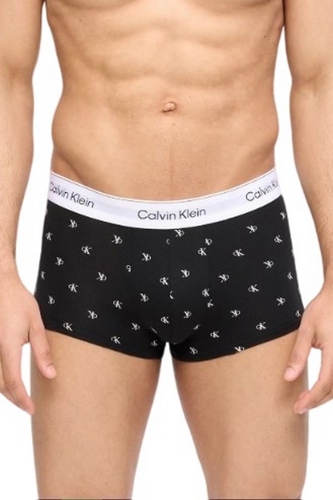 CALVIN KLEIN LOW RISE TRUNK 3PK ΕΣΩΡΟΥΧΟ ΑΝΔΡΙΚΟ WHITE