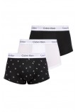 CALVIN KLEIN LOW RISE TRUNK 3PK ΕΣΩΡΟΥΧΟ ΑΝΔΡΙΚΟ WHITE