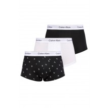 CALVIN KLEIN LOW RISE TRUNK 3PK ΕΣΩΡΟΥΧΟ ΑΝΔΡΙΚΟ WHITE