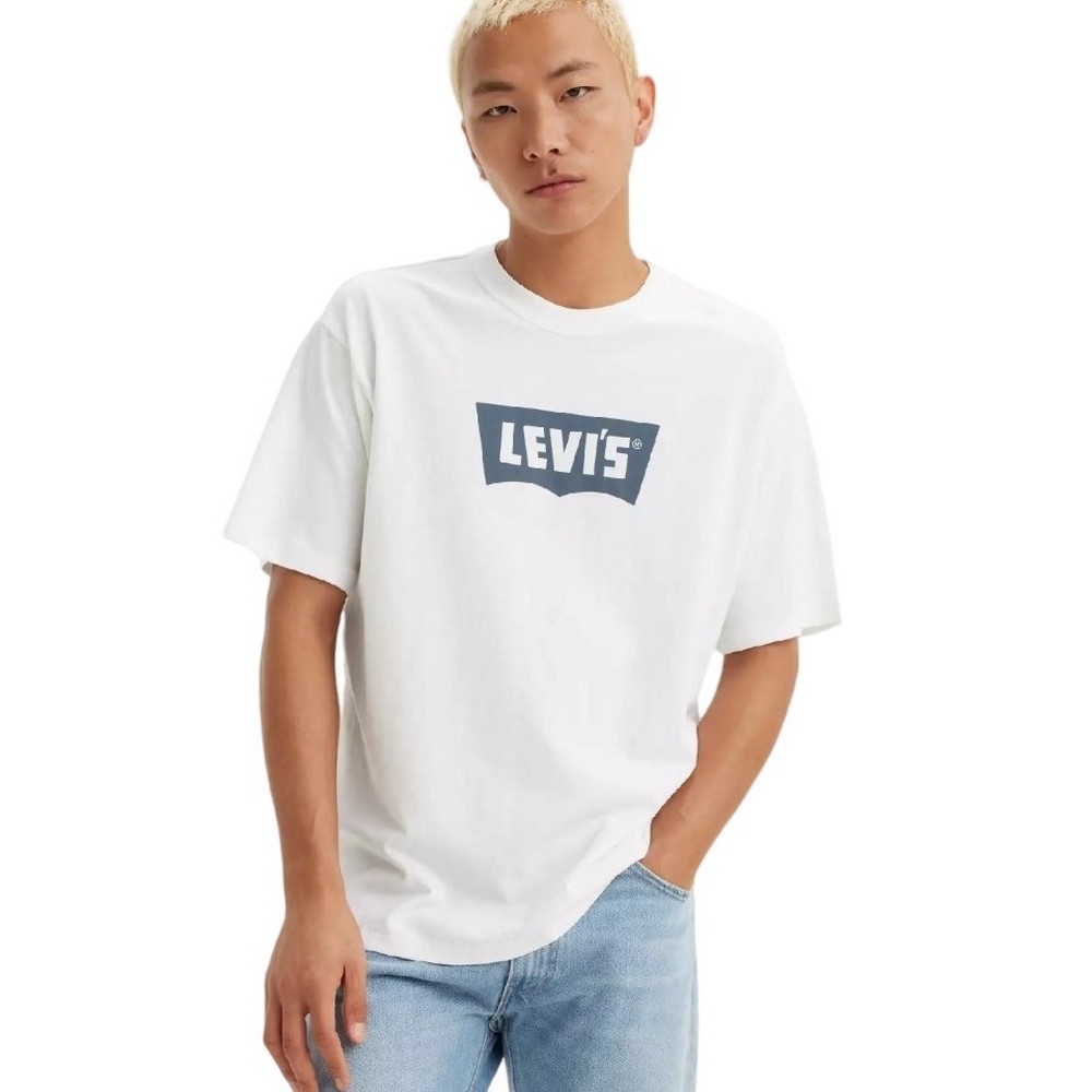 LEVIS® VINTAGE BW GRAPHIC TEE WHITES T-SHIRT ΜΠΛΟΥΖΑ ΑΝΔΡΙΚΗ WHITE
