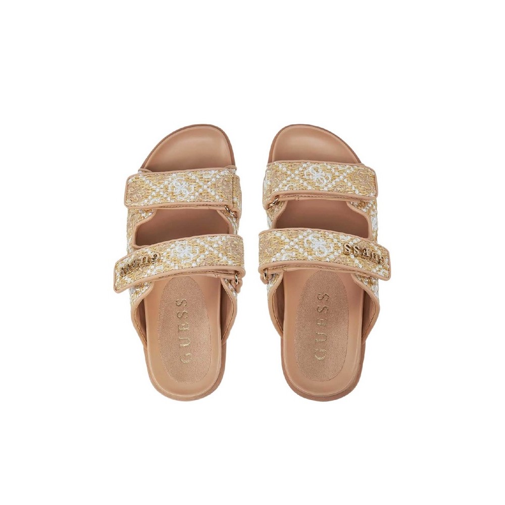 GUESS FADELIZZ FLJFZZFAB19 ΠΑΝΤΟΦΛΑ ΓΥΝΑΙΚΕΙΑ ECRU