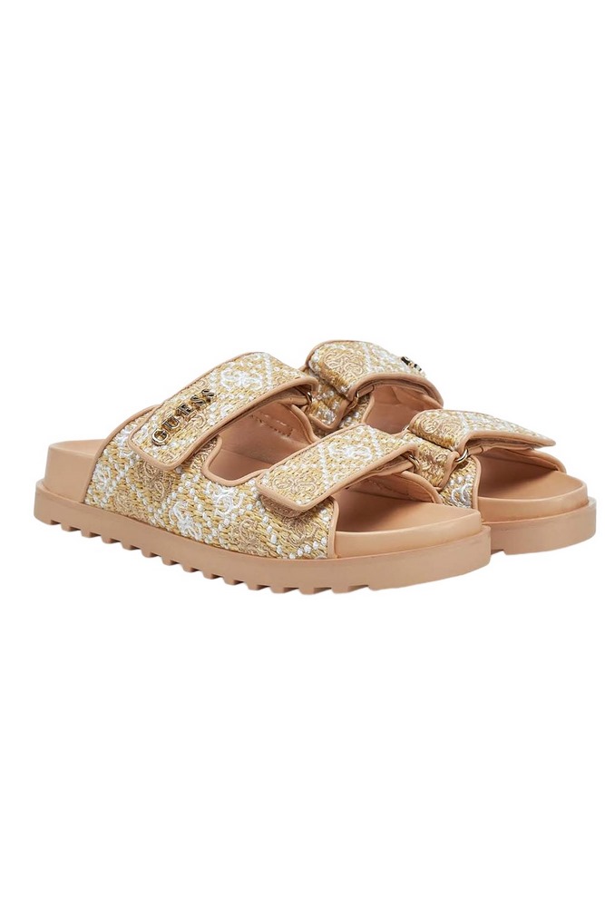 GUESS FADELIZZ FLJFZZFAB19 ΠΑΝΤΟΦΛΑ ΓΥΝΑΙΚΕΙΑ ECRU
