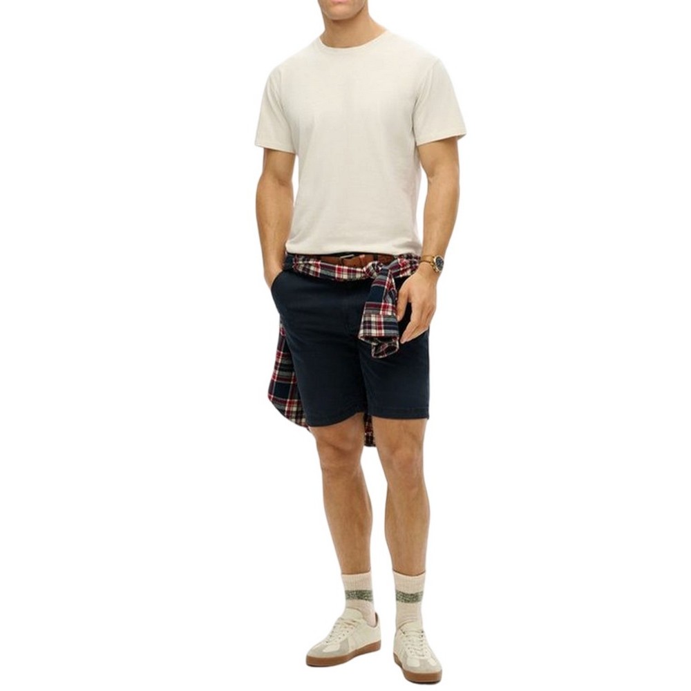 SUPERDRY D1 OVIN ESSENTIALS RELAXED TEE T-SHIRT ΜΠΛΟΥΖΑ ΑΝΔΡΙΚΗ ECRU
