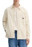 TOMMY JEANS BRICK CORD OVERSHIRT EXT ΠΟΥΚΑΜΙΣΟ ΑΝΔΡΙΚΟ ECRU