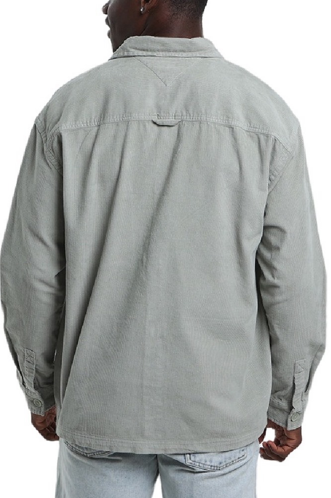 TOMMY JEANS BRICK CORD OVERSHIRT EXT ΠΟΥΚΑΜΙΣΟ ΑΝΔΡΙΚΟ OLIVE
