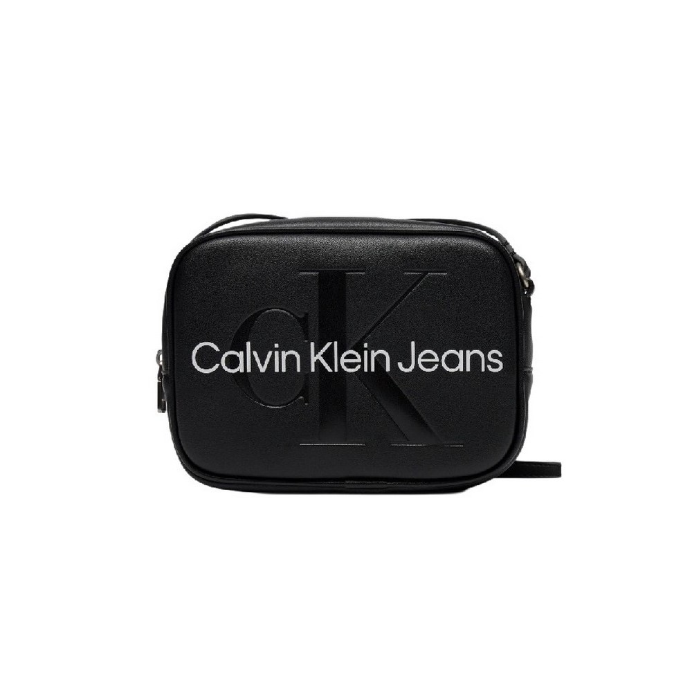 CALVIN KLEIN JEANS CAMERA BAG ΤΣΑΝΤΑ ΓΥΝΑΙΚΕΙΑ BLACK