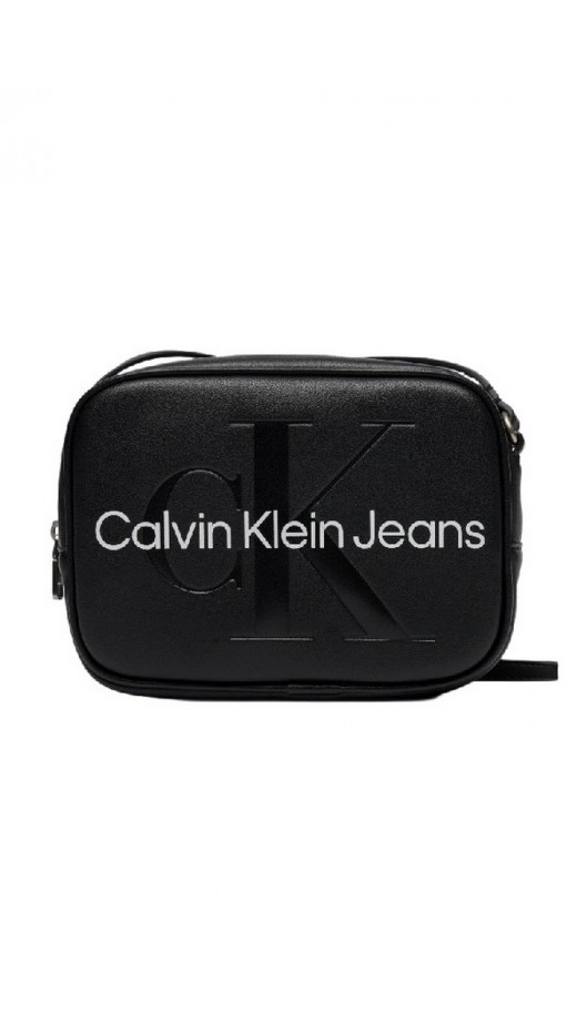 CALCIN KLEIN JEANS CAMERA BAG ΤΣΑΝΤΑ ΓΥΝΑΙΚΕΙΑ BLACK