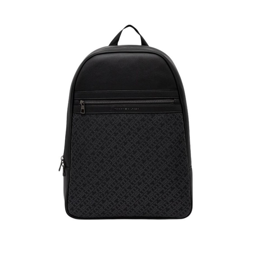 TOMMY HILFIGER MONOGRAM BACKPACK ΤΣΑΝΤΑ ΑΝΔΡΙΚΗ BLACK