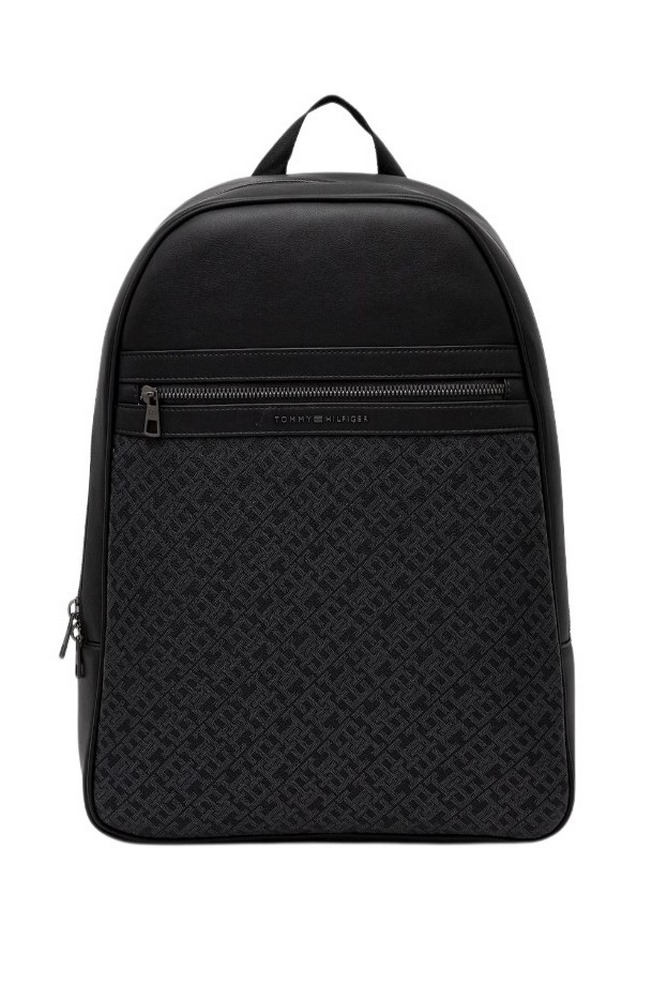 TOMMY HILFIGER MONOGRAM BACKPACK ΤΣΑΝΤΑ ΑΝΔΡΙΚΗ BLACK