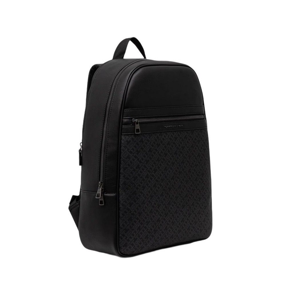 TOMMY HILFIGER MONOGRAM BACKPACK ΤΣΑΝΤΑ ΑΝΔΡΙΚΗ BLACK