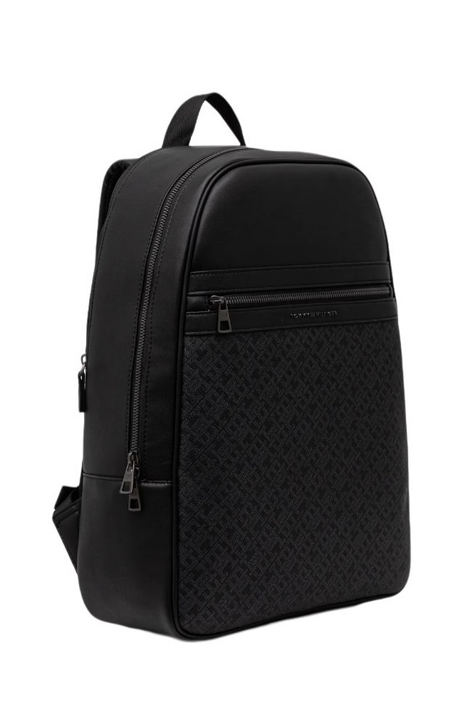 TOMMY HILFIGER MONOGRAM BACKPACK ΤΣΑΝΤΑ ΑΝΔΡΙΚΗ BLACK