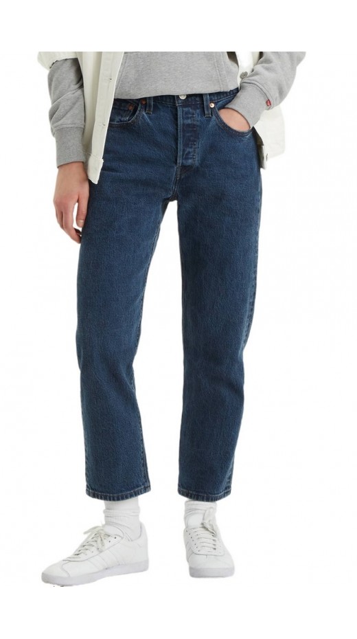 LEVIS 501® CROP 362000332 ΠΑΝΤΕΛΟΝΙ ΓΥΝΑΙΚΕΙΟ DARK INDIGO