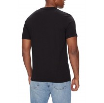 CALVIN KLEIN 30S E CK NY WRD T-SHIRT ΜΠΛΟΥΖΑ ΑΝΔΡΙΚΗ BLACK
