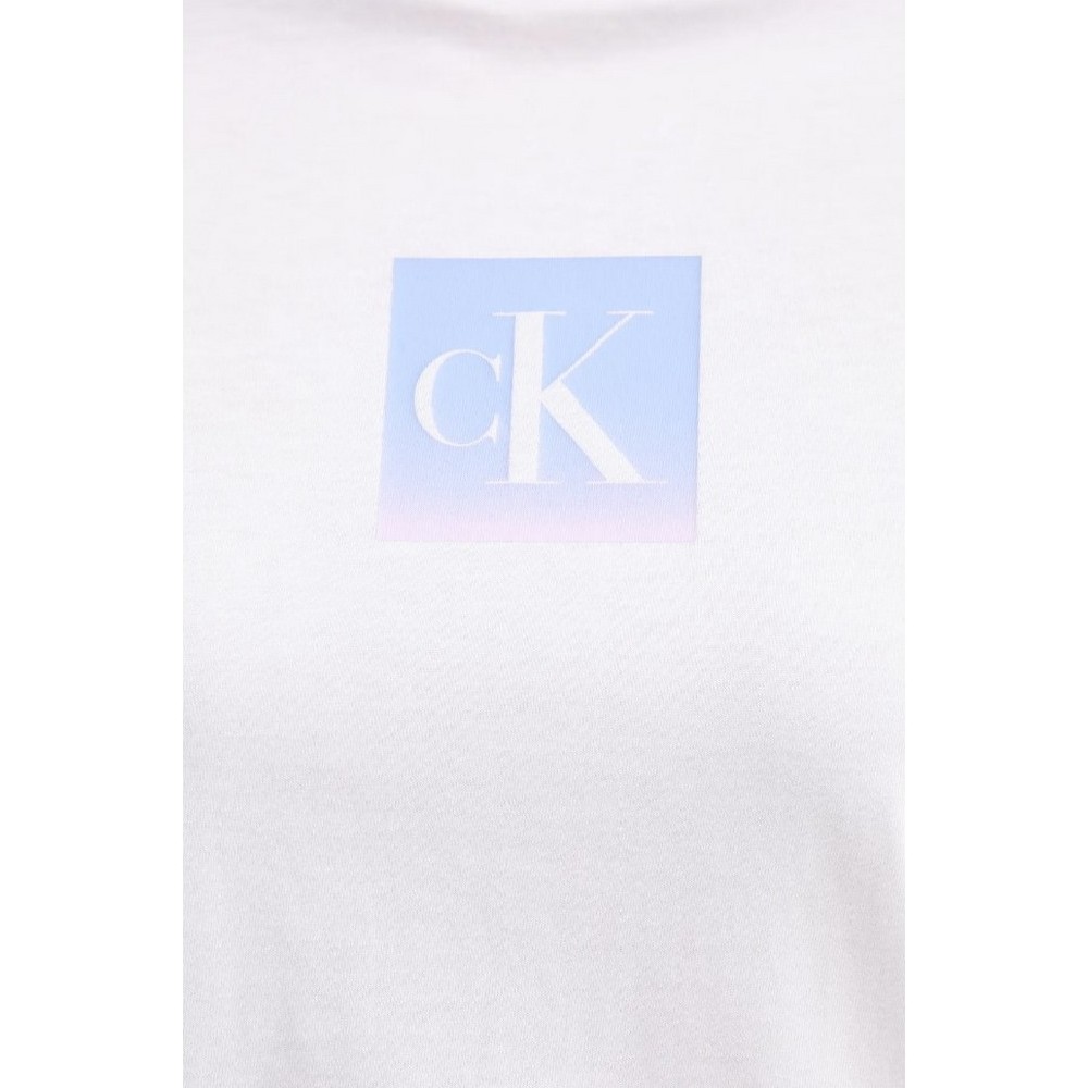 CALVIN KLEIN JEANS CLASSIC FIT TEE T-SHIRT ΜΠΛΟΥΖΑ ΓΥΝΑΙΚΕΙΑ WHITE
