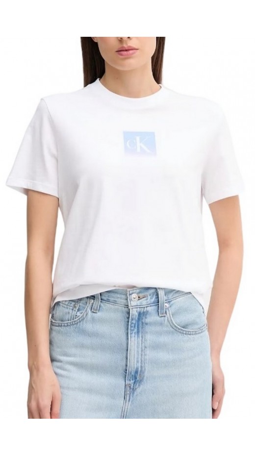 CALVIN KLEIN JEANS CLASSIC FIT TEE T-SHIRT ΜΠΛΟΥΖΑ ΓΥΝΑΙΚΕΙΑ WHITE