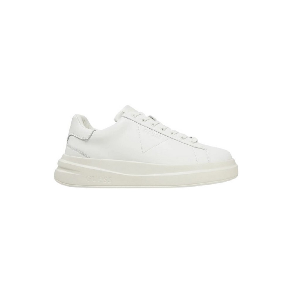 GUESS ELBA FMJLBALEA12 ΠΑΠΟΥΤΣΙ ΑΝΔΡΙΚΟ WHITE