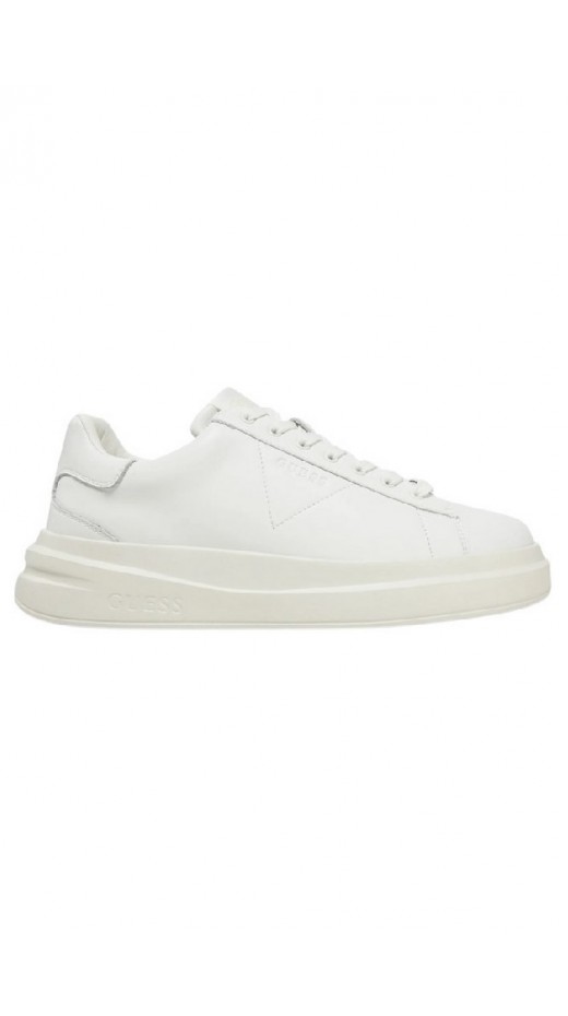 GUESS ELBA FMJLBALEA12 ΠΑΠΟΥΤΣΙ ΑΝΔΡΙΚΟ WHITE