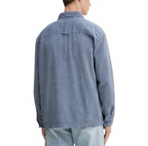 TOMMY JEANS BRICK CORD OVERSHIRT EXT ΠΟΥΚΑΜΙΣΟ ΑΝΔΡΙΚΟ BLUE
