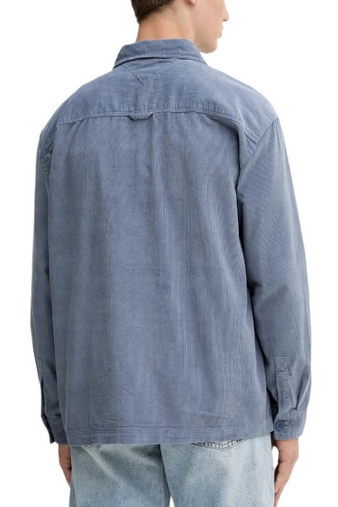 TOMMY JEANS BRICK CORD OVERSHIRT EXT ΠΟΥΚΑΜΙΣΟ ΑΝΔΡΙΚΟ BLUE