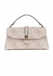 GUESS QUEENSLAND TOP HANDLE FLAP ΤΣΑΝΤΑ ΓΥΝΑΙΚΕΙΑ DOVE