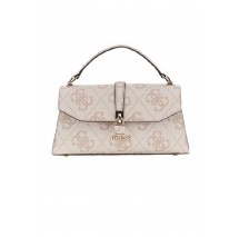 GUESS QUEENSLAND TOP HANDLE FLAP ΤΣΑΝΤΑ ΓΥΝΑΙΚΕΙΑ DOVE