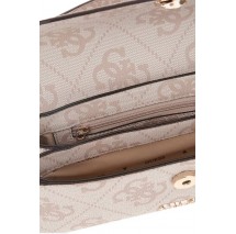 GUESS QUEENSLAND TOP HANDLE FLAP ΤΣΑΝΤΑ ΓΥΝΑΙΚΕΙΑ DOVE