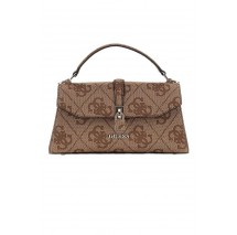 GUESS QUEENSLAND TOP HANDLE FLAP ΤΣΑΝΤΑ ΓΥΝΑΙΚΕΙΑ LATTE