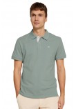 ΜΠΛΟΥΖΑ POLO BACIC WITH CONTRAST  ΑΝΔΡΙΚΗ TOM TAILOR MINT