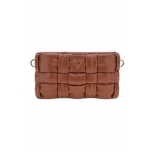 GUESS MARION MINI CROSSBODY ΤΣΑΝΤΑ ΓΥΝΑΙΚΕΙΑ COGNAC