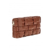 GUESS MARION MINI CROSSBODY ΤΣΑΝΤΑ ΓΥΝΑΙΚΕΙΑ COGNAC