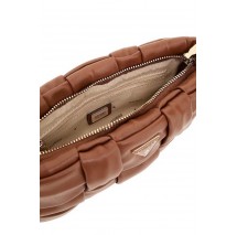 GUESS MARION MINI CROSSBODY ΤΣΑΝΤΑ ΓΥΝΑΙΚΕΙΑ COGNAC