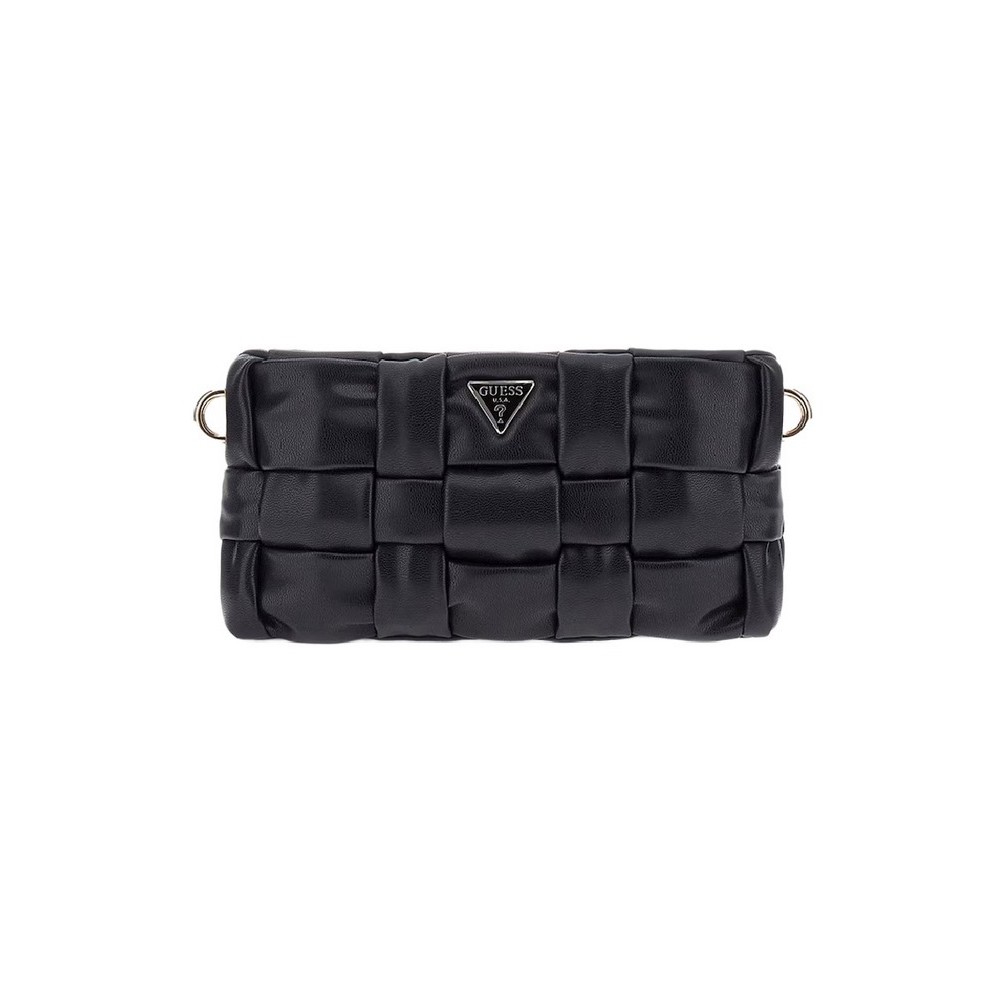 GUESS MARION MINI CROSSBODY ΤΣΑΝΤΑ ΓΥΝΑΙΚΕΙΑ BLACK