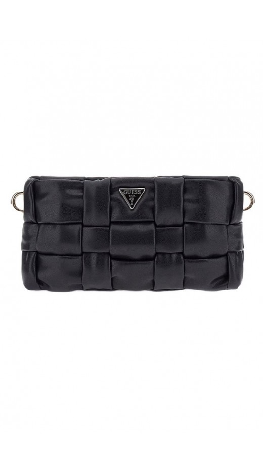 GUESS MARION MINI CROSSBODY ΤΣΑΝΤΑ ΓΥΝΑΙΚΕΙΑ BLACK