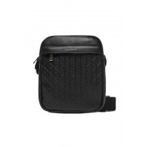 CALVIN KLEIN EMBLEM EMBOSS REPORTER ΤΣΑΝΤΑ ΑΝΔΡΙΚΗ BLACK
