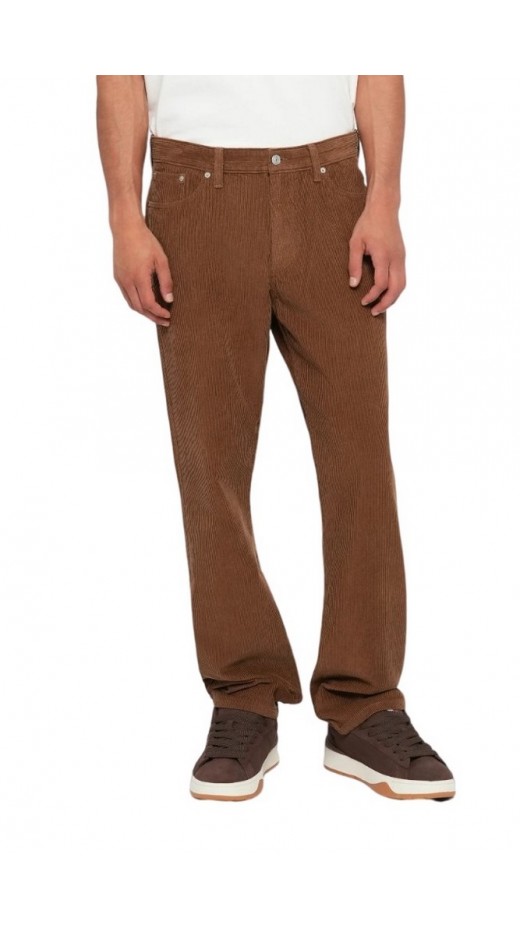 TOMMY JEANS RYAN CORD CHINO ΠΑΝΤΕΛΟΝΙ ΑΝΔΡΙΚΟ BROWN